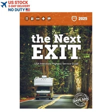 Next EXIT 2025 : USA Interstate Highway Service Guide by William Watson...