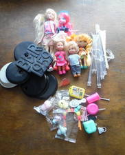 A bundle of mixed dolls and accessories. Doll Joblot.