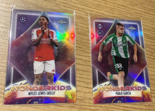 Topps Chrome Wonderkids UCL 2 Karten Lewis-Sk...