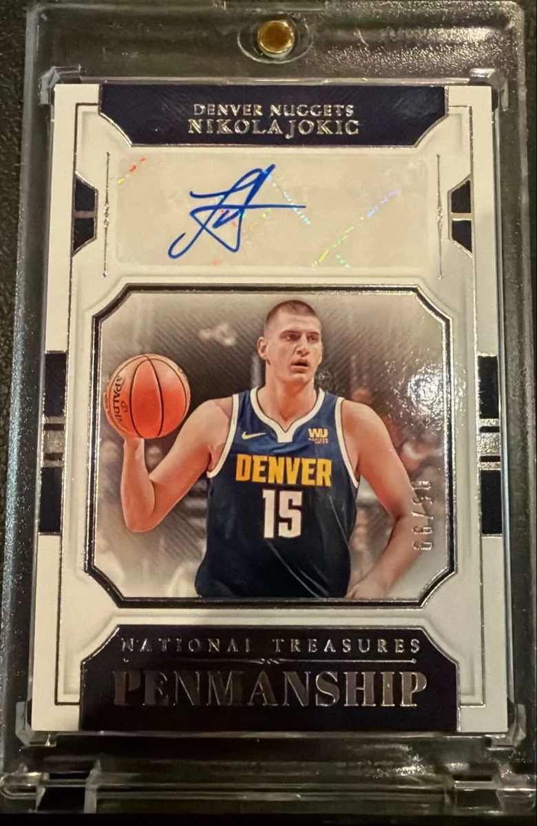 2018-19 Panini National Treasures - Nikola Jokić #PM-NJK for sale 
