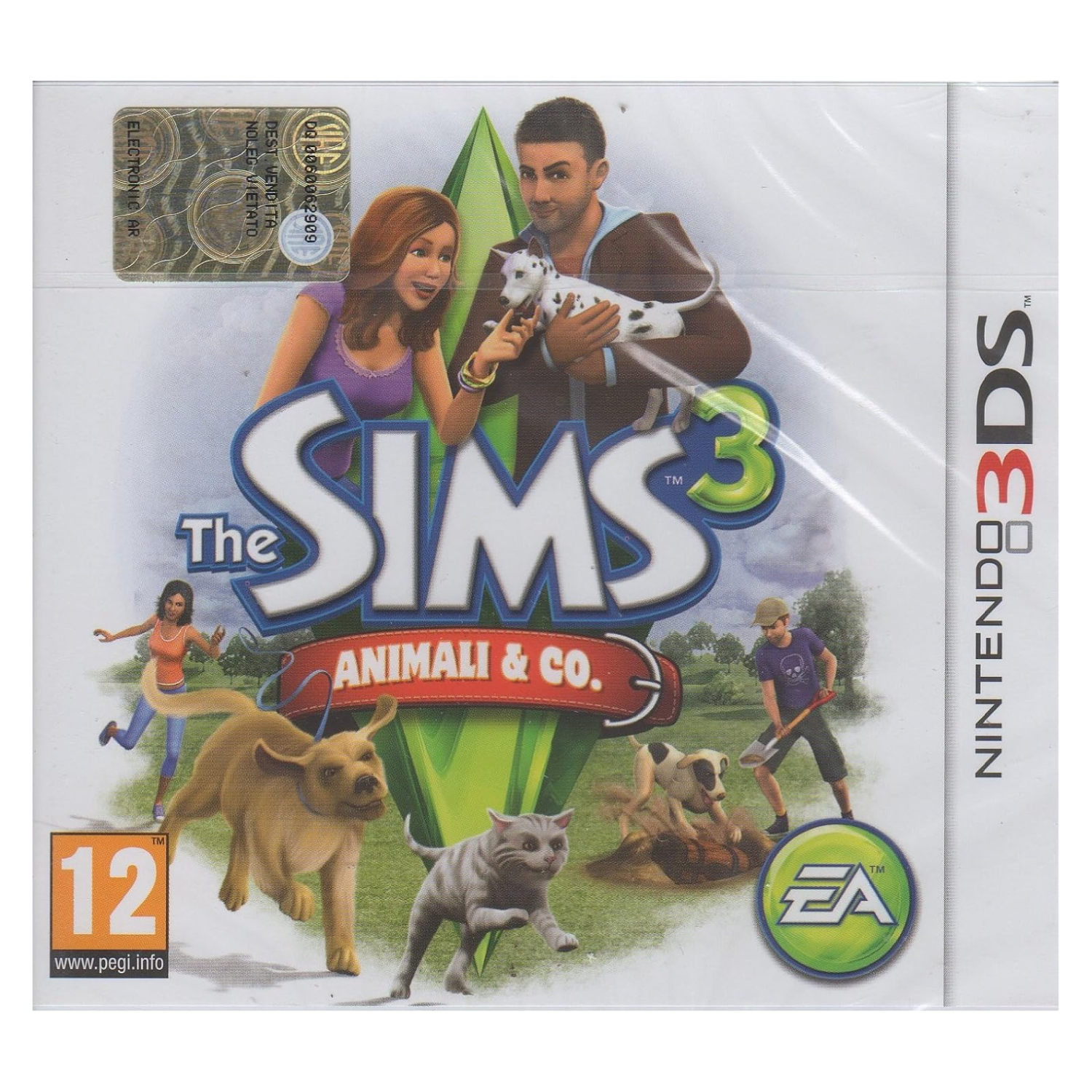 The Sims 3 Animali & Co. Nintendo 3DS Nuovo Sigillato ITA
