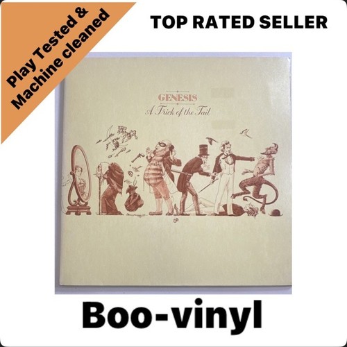 Genesis - A Trick Of The Tail Lp Vinyl Record EX / EX Condition