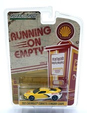 Greenlight 1/64 Scale 41130-E  - 2021 Chevrolet Corvette Stingray Coupe - Yellow