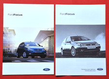 2002 FORD FOCUS Sales Brochure Folleto (SPANISH MARKET) ST170 Ghia Trend Intro