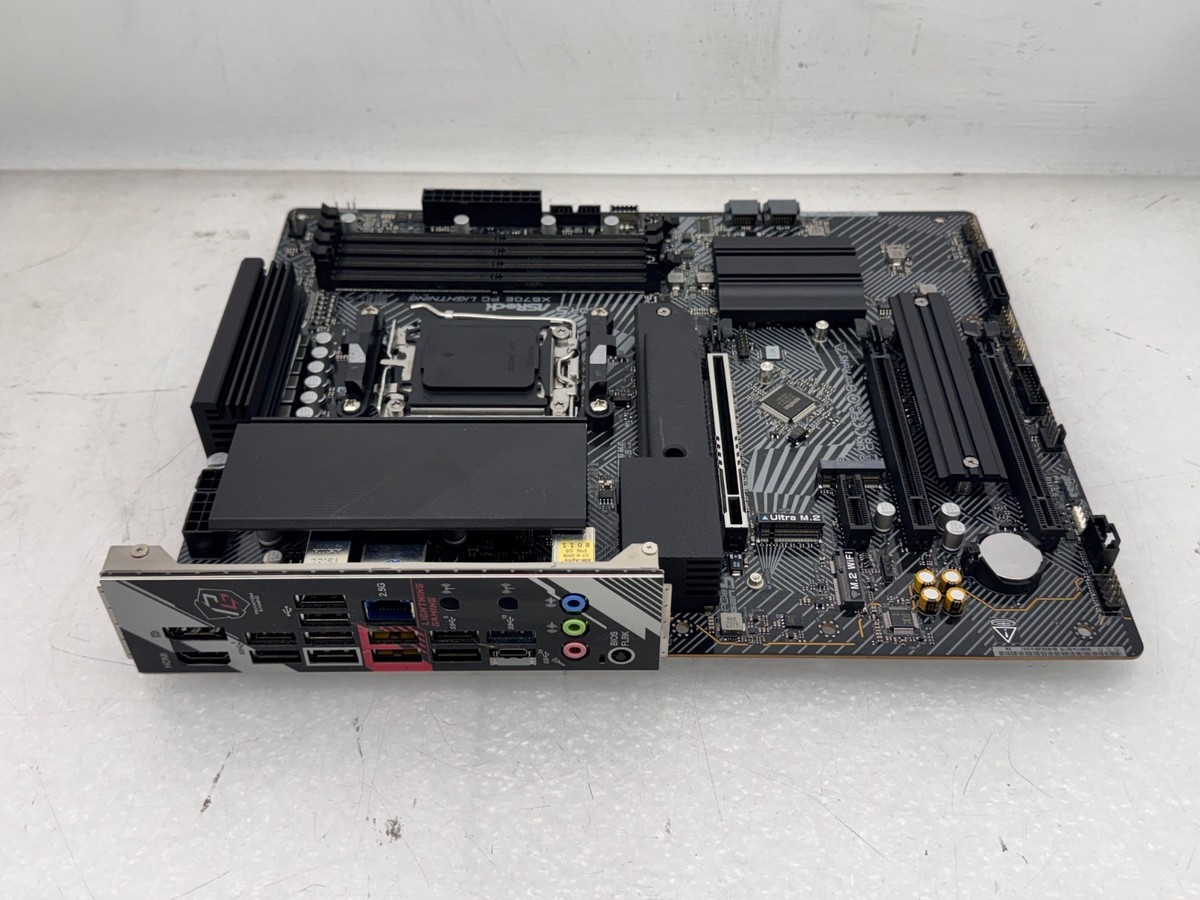 ASROCK X670E PG Lightning AM5 DDR5 PCIE 5.0 ATX Motherboard | eBay