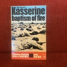 Kasserine Baptism of Fire Ballentines Illustrated History of World War II Book