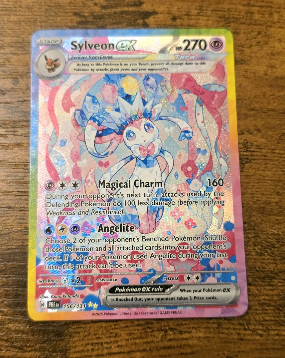 Sylveon Pokémon TCG Individual Collectible Card Game Cards in