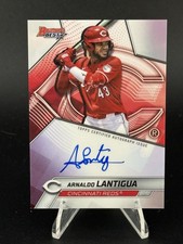 Arnaldo Lantigua 2025 Bowman’s Best - Prospect On Card Auto - Reds