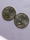 2004 P & D Kennedy Half Dollar (2) Clad Coins Circulated NIFC Free shipping N573