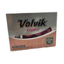 VOLVIK Crystal Golf Balls, Bright Colors Pink Orange White