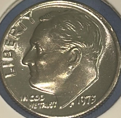 *1973 P Roosevelt Clad Dime (BU) From Mint Set **Free Shipping**