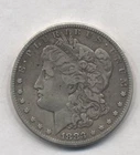 1883-S Morgan silver dollar VF