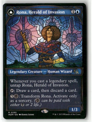 #ad Rona Herald of Invasion Showcase R March of the Machine 295 NM $1.82