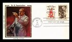 US COVER COLORANO SILK FIRST DAY OF ISSUE DR. GEORGE PAPANICOLAOU COMBO