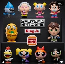 Burger King 2026 Cartoon Network CN Collection 10x Collectibles Sealed Exclusive