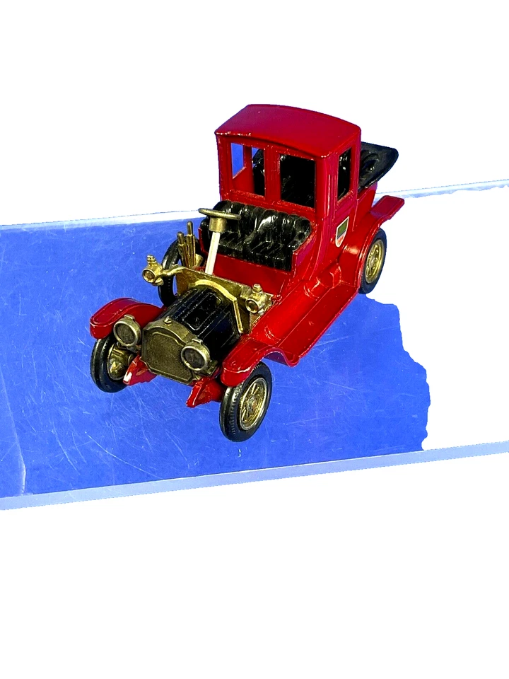 De colección, 1964 Lesney, 1912 rojo, Packard Landaulet, n.º Y-11,v.1, Hecho en Inglaterra Foto 2 de 4
