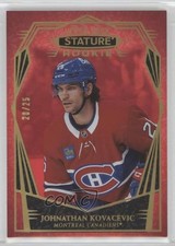 2022 Stature Rookies Design Variant Red 20/25 Johnathan Kovacevic Jonathan 1q2