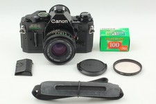 Near MINT Canon AE-1 Program Film Camera body NFD 50mm f/1.8 Lens From Japan