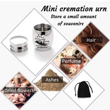Small Keepsake Urns for Human Ashes - Set of 6 - Share Urn with Family ...