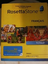 Rosetta Stone - French / Francais - Level 1-5 / Version 4