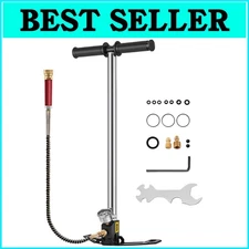 Versatile and Portable 4500 PSI PCP Hand Pump for All Your Inflating Needs