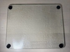 Tempered Glass Cutting Board Kitchen Countertop Tray Scratch Resistant