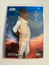 2025 Topps Chrome Sapphire Admiral Ackbar Base