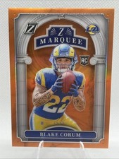 2024 Panini Zenith - Z Marquee Blake Corum #12 Orange (RC) LA Rams