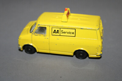 Dinky Toys 412 Bedford Van AA Service  MADE IN ENGLAND ohne OVP   1970er Jahre