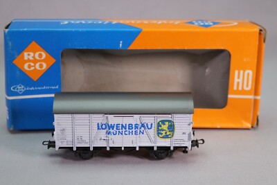 BB007 ROCO 4305D Train HO Refrigerated Beer Transport Lowenbrau Munchen