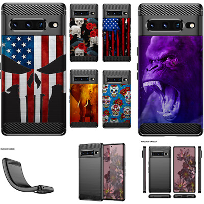 Case For [Google Pixel 7 Pro (2022)][FLEX TPU SET18] Slim Black Matte