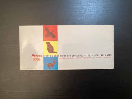 2 Vtg Ammunition Booklets Alcan Ammunition 1956 - Alton, IL & Peters Sporting - Picture 10 of 18