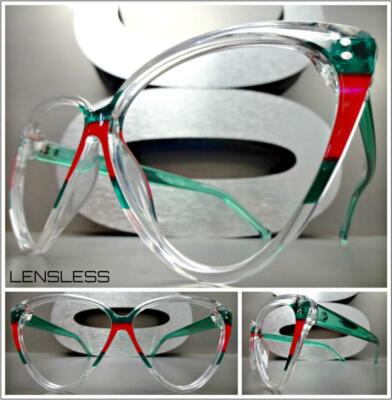 LUXE Eyewear P6451 Retro Dreieck Brillenfassung Rahmen Ohne Gläser