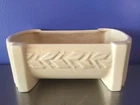 WINDOW BOX PLANTER Vintage NELSON McCOY Pottery Yellow BUTTERFLY MCM