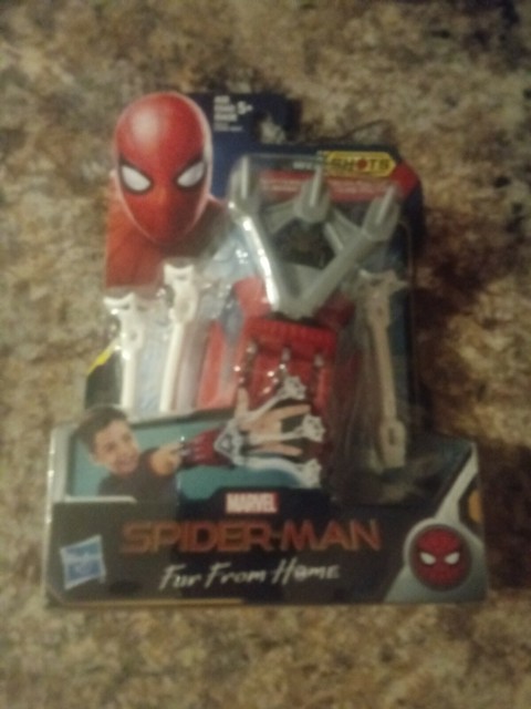 spider man blaster toy