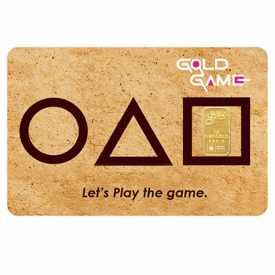 Gold Game Limited Gold Bar 1gram Au999.9 24K FreeShip | eBay