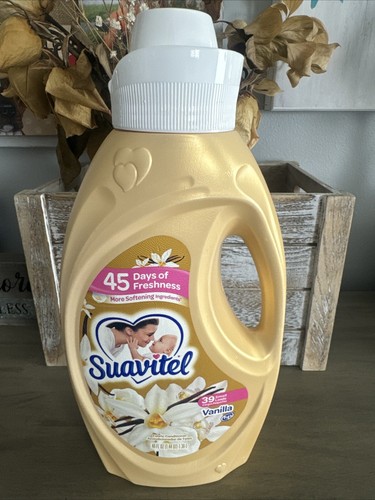 Suavitel Fabric Conditioner Heavenly Vanilla, 48oz - 39 Small Loads
