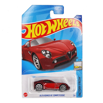 HOT WHEELS Alfa Romeo 8C Competizione HW Factory Fresh Red Car HCV56 2022