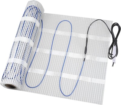 Electric Radiant Under Floor Heating System Tile 21.5 SQUARE FEET 20+ sqft NEW