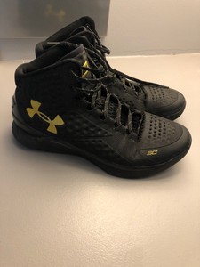 curry 1 black and gold