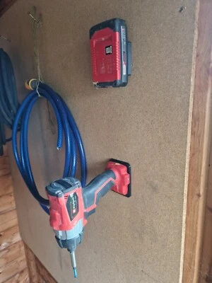 Einhell Tools & Battery Wall Mount for Einhell 18v Batteries & Tools Holder