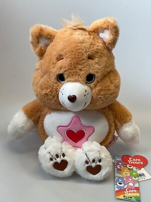 Brandneu mit Etikett 12 Zoll Plüsch Proud Heart Cat Care Bears Cousin