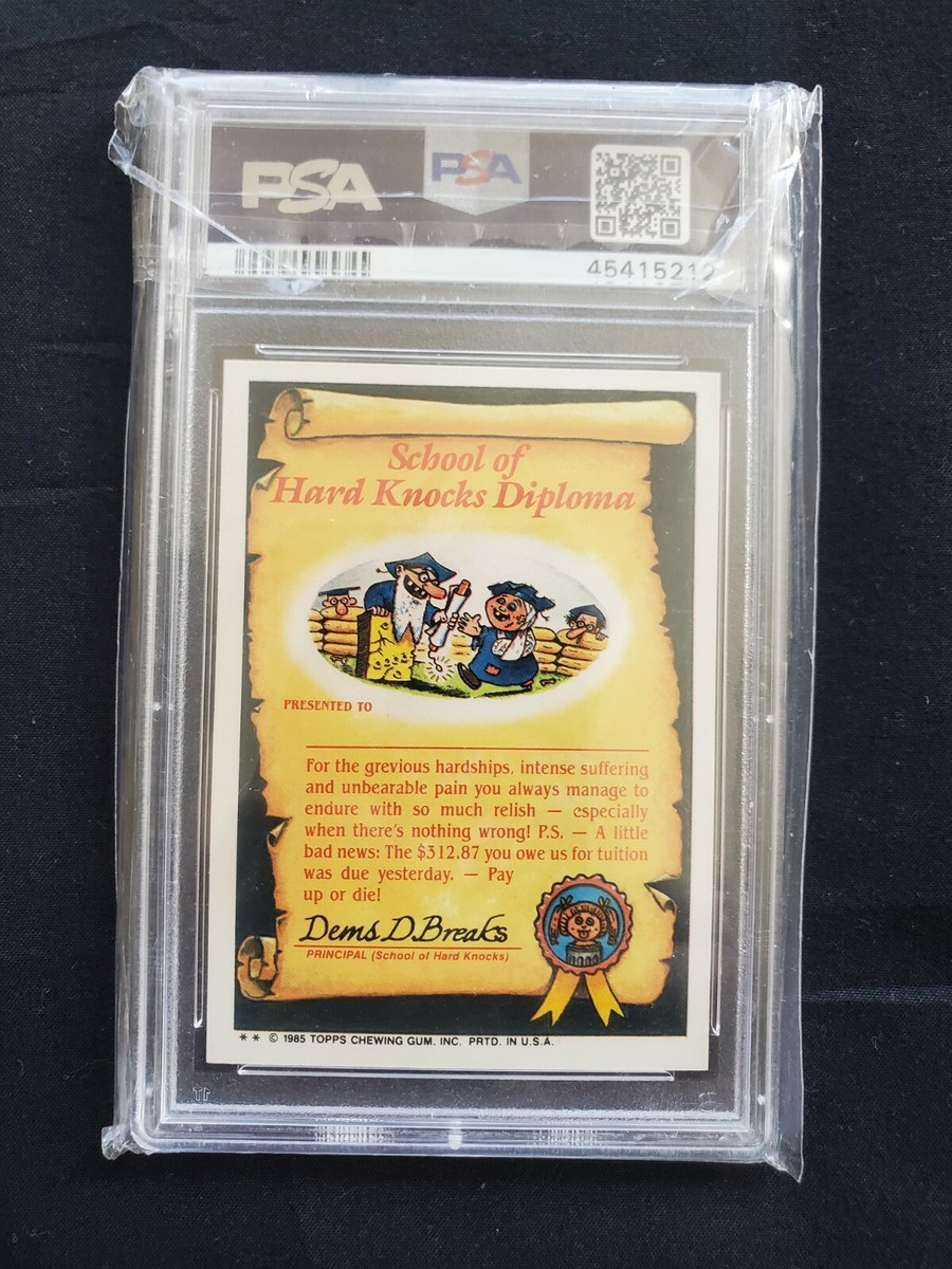 小物 Lil 1985 Topps Garbage Pail Kids Stickers SCHIZO FRAN 49B OS2