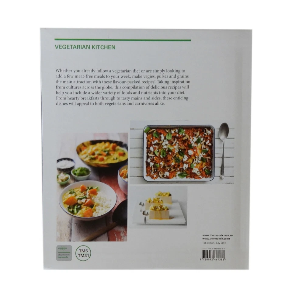 Thermomix: Vegetarian Kitchen by Are Media (English) Paperback Book - Image 2 of 2