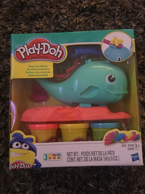 play doh whale