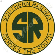 Southern Railway Serves The South 18" ROUND METAL SIGN