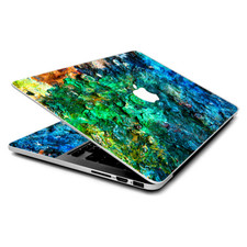 Skin Wrap for MacBook Pro 15 inch Retina stab wood oil paint