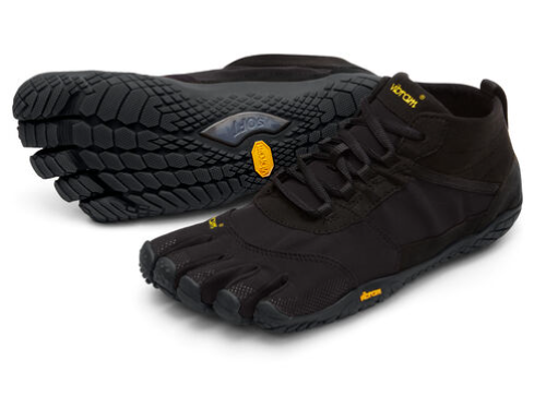 Vibram Fivefingers Men's V-Trek Shoes 40 Black / Black