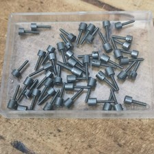 50 x Clock Platform Escapement Screws Parts, Vintage New Old Stock (BQ3)