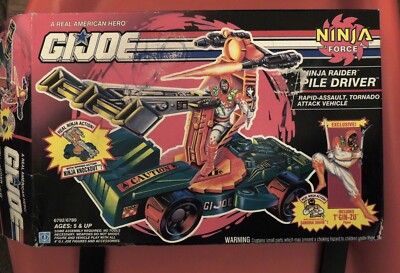 G I Joe 3 3/4 in. Ninja Raider Pile Driver with T'Gin-zu